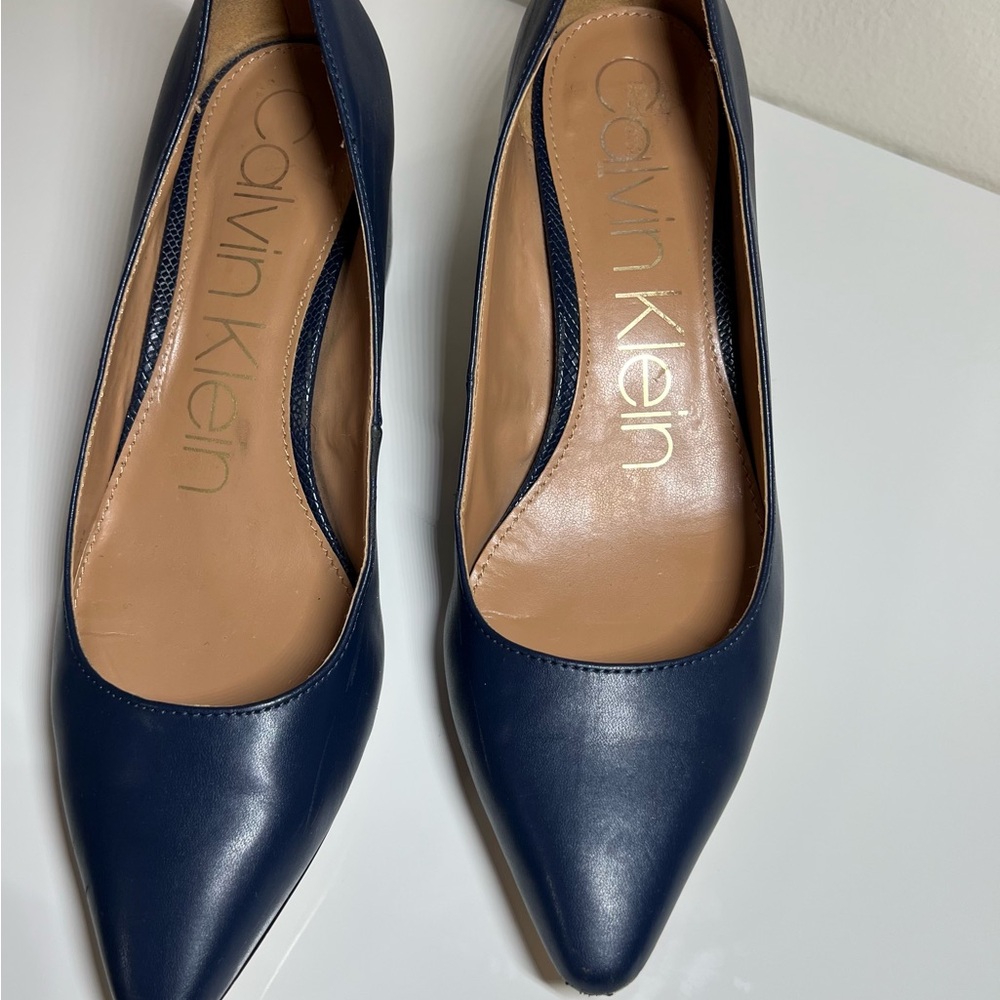 Calvin Klein Women's Navy Blue Pumps